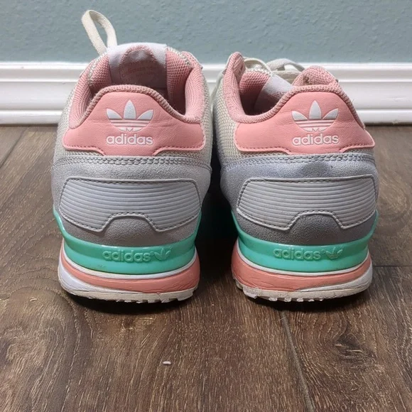 Adidas ZX 700 Tent green pink Women's 7 EUC retro vintage 80's sneaker look - Picture 5 of 8